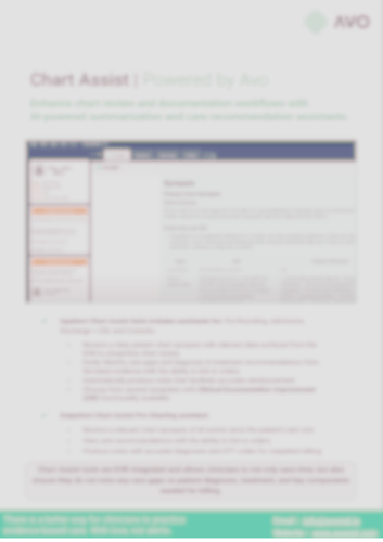 Blurred Avo Chart Assist